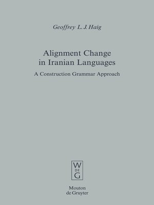 cover image of Alignment Change in Iranian Languages